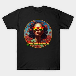 Sweet and Stylish Juneteenth Celebration Gurl T-Shirt